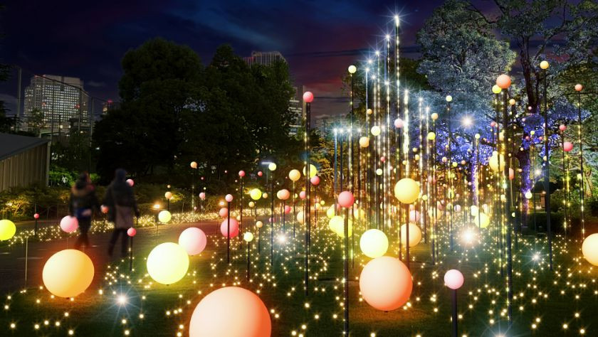 移りゆく煌めきで見せる光のストーリー