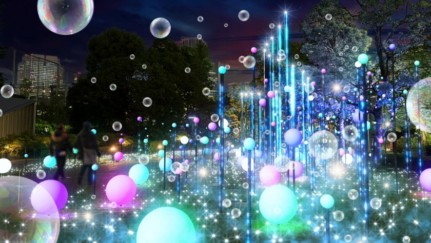 移りゆく煌めきで見せる光のストーリー