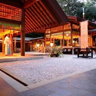 Architecture of the Nogi-jinja shrine