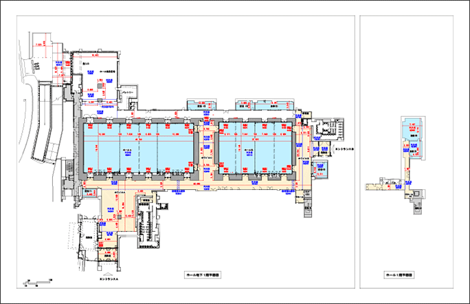 ホール全体構成図
