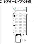 シアターレイアウト例