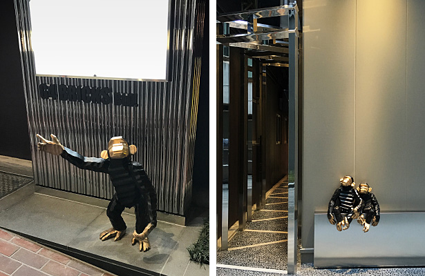 【アートコンペ受賞者】渡辺元佳さんが、銀座四丁目、「G4 BRICKS BLD.」に彫刻作品を恒久設置しました。