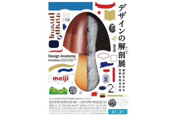 まだまだひろがるデザイン デザインの解剖展:
			身近なものから世界を見る方法 Design Anatomy: A method for seeing the world through familiar objects