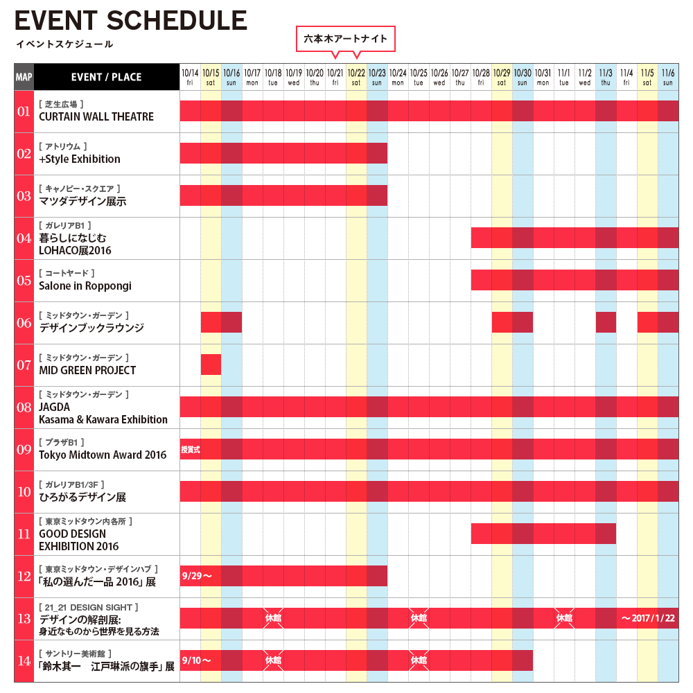 Schedule