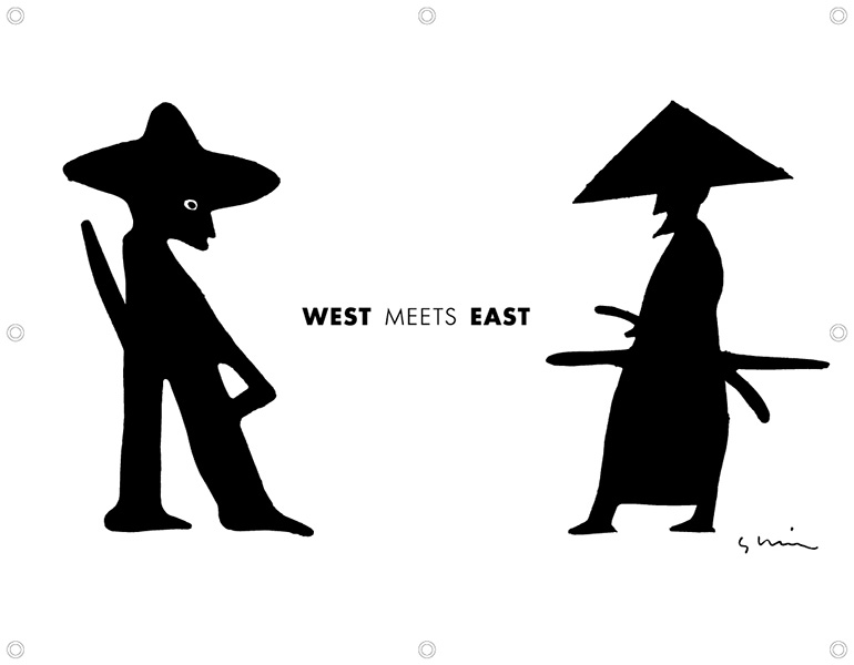 WEST MEETS EAST