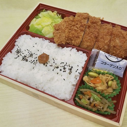 三元豚ロースかつ弁当