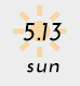 5.13 sun