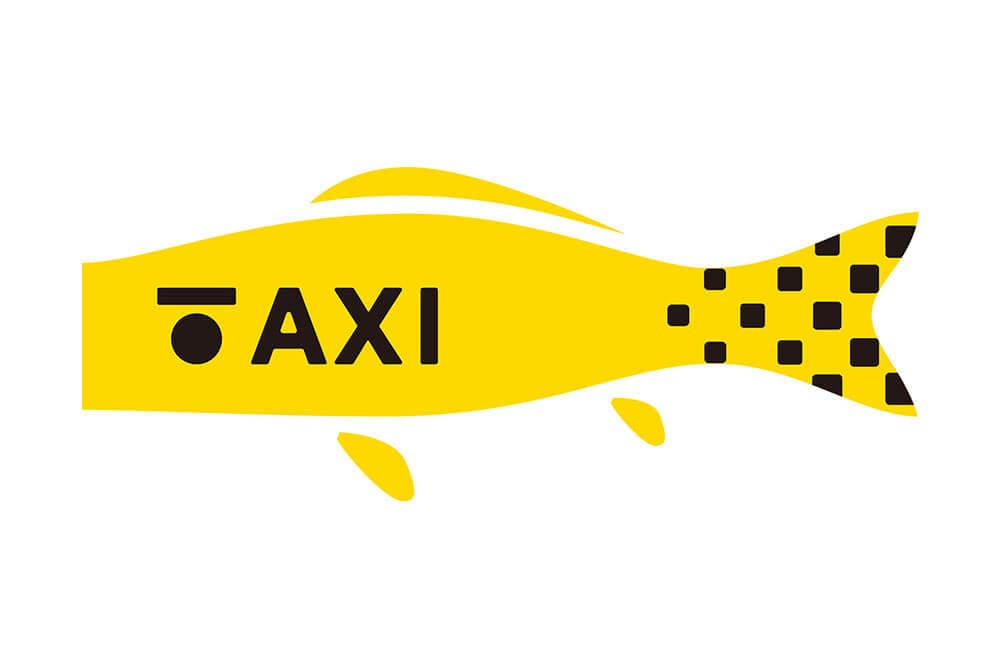 黄色いタクシー