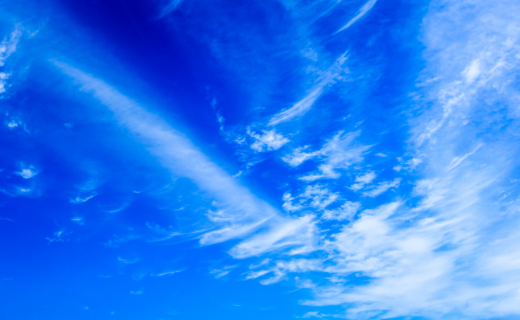 Streak clouds