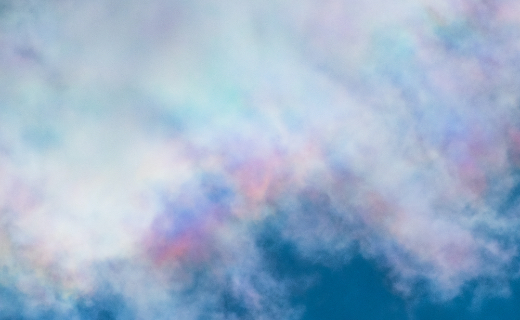 Cloud iridescence