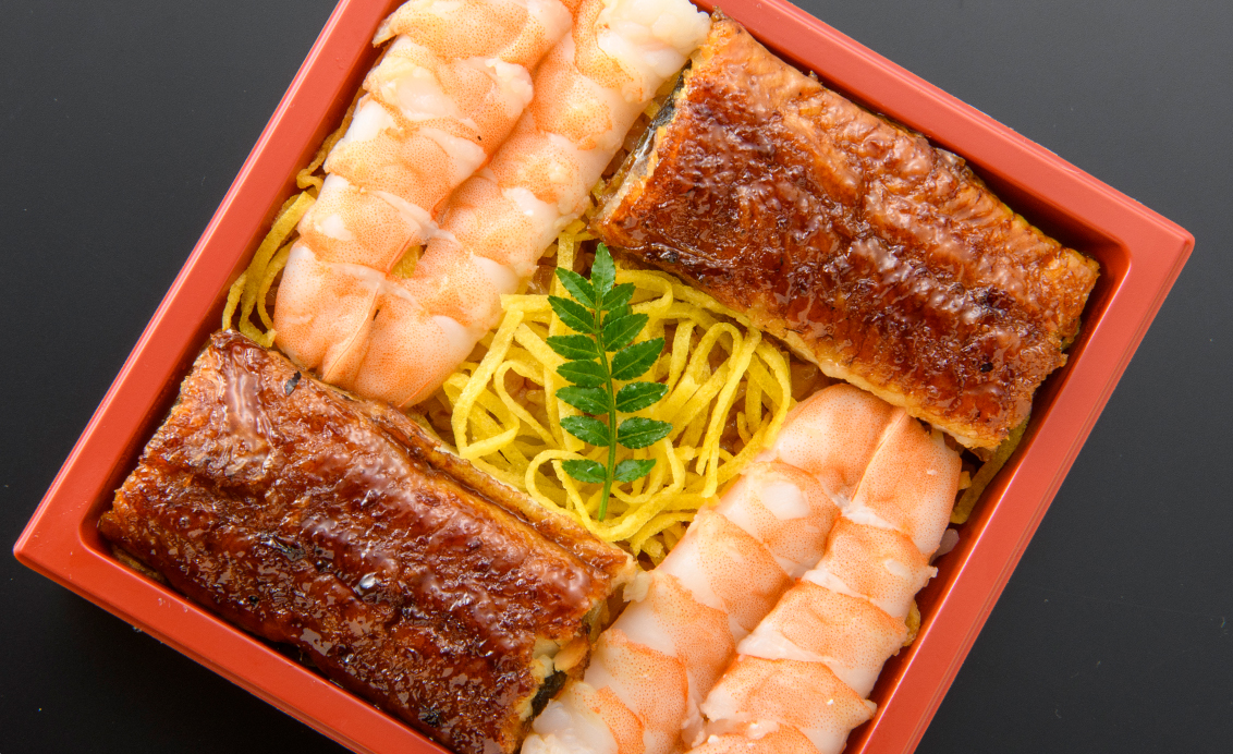 天使の海老・うな丼
