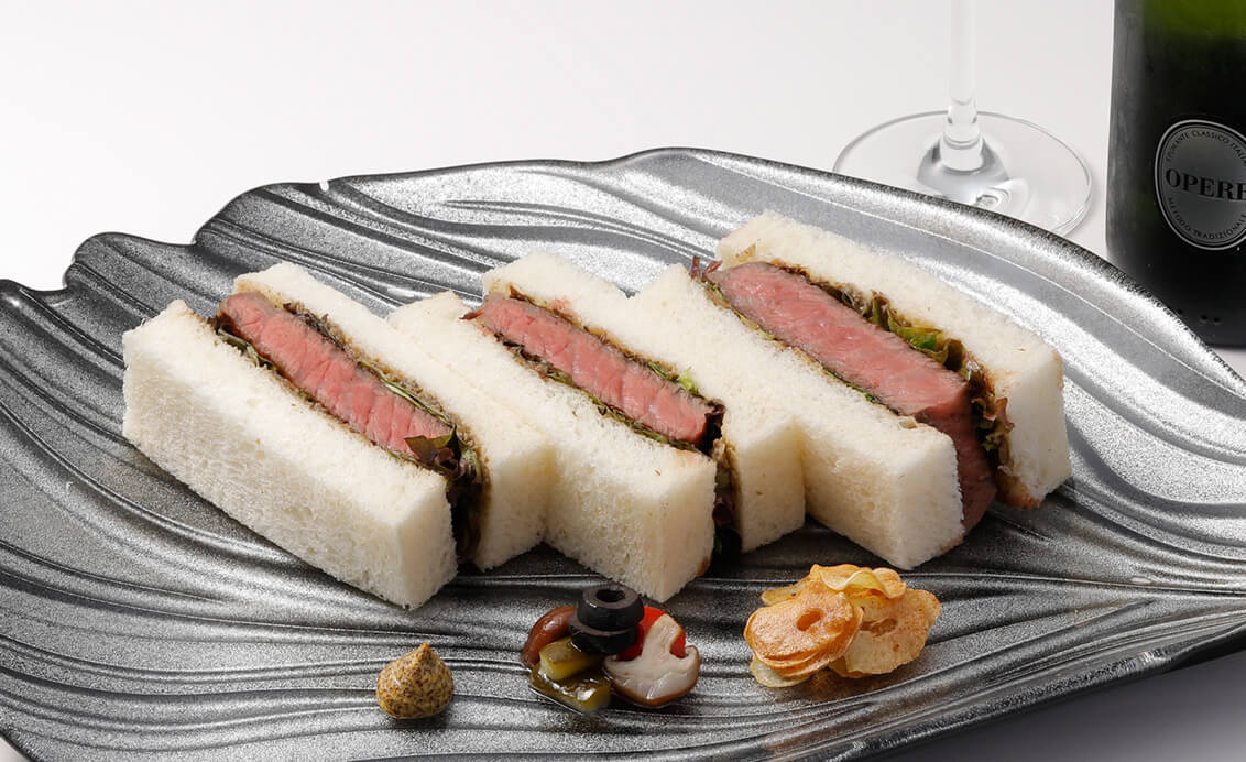 特上ヒレステーキサンド