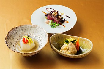 冬の厳選会席コース（シャンパン付）