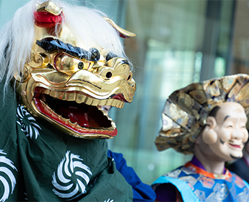 Shishimai (Japanese lion dance)