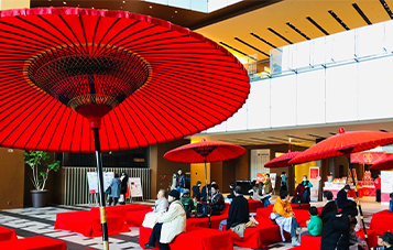 お正月を感じるお休み処