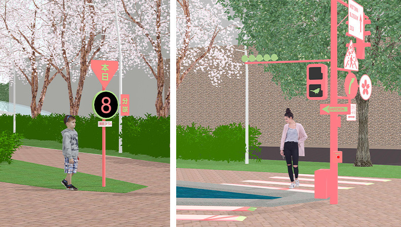 桜ととも咲き誇る、春の花々