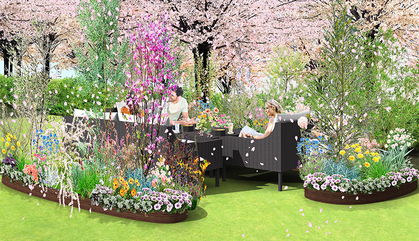 心安らぐ特別なブロッサムシートで、大切な人とゆったりとした時間を