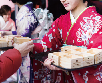振る舞い酒