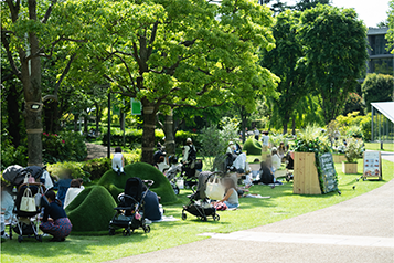 ＼充実した休憩スペース／