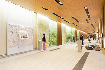 TOKYO MIDTOWN AWARD 2022展示の様子