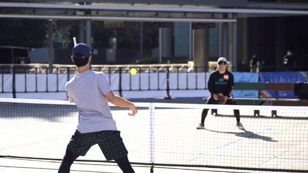 Pickleball Park in TOKYO MIDTOWN