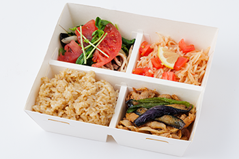 ライス&デリBOX（玄米）