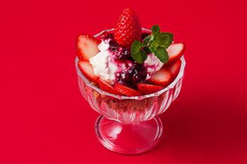 ストロベリーチーズケーキボウル