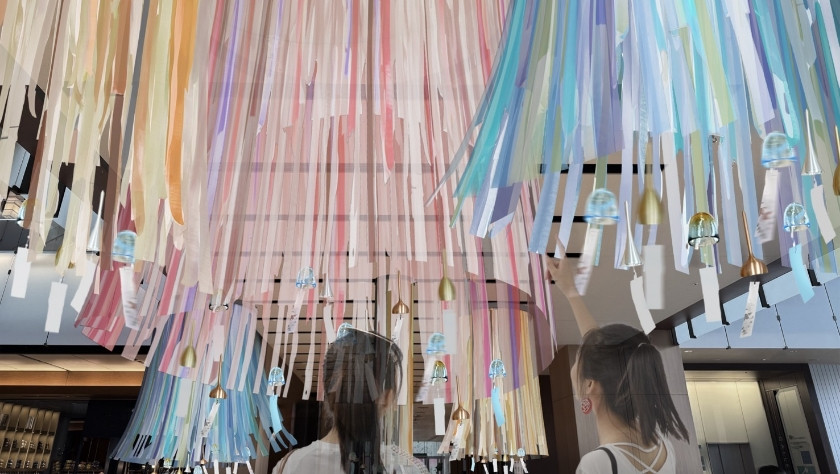Summer Sky Wind Chimes