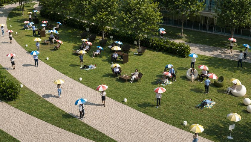 PARASOLS GARDEN