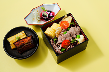 夏の満足京弁当（ワンドリンク付）