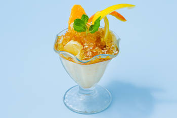 orangéプティパフェ シャンパーニュジュレ