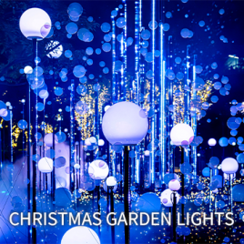 CHRISTMAS GARDEN LIGHTS