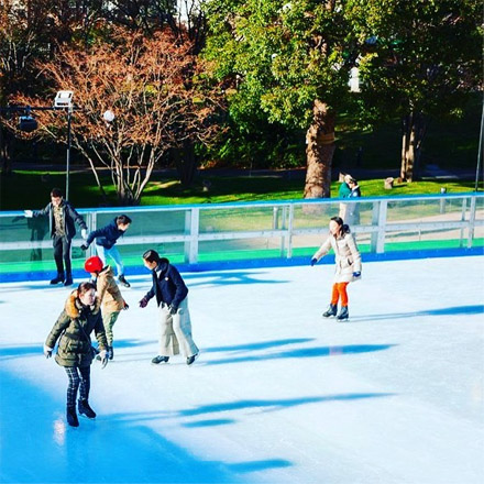 スケート ミッドタウン この冬は六本木でアイススケートを楽しむ、『MIDTOWN ICE
