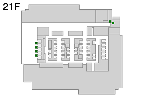 Midtown Tower/West/East 各所 MAP