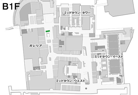 ガレリア館内 MAP