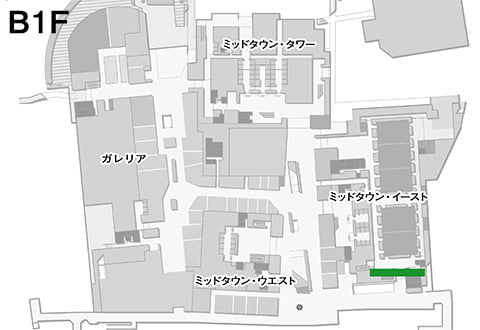 Plaza 大江戸線改札前 MAP
