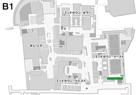 Plaza 大江戸線改札前 MAP
