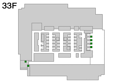 Midtown Tower/West/East 各所 B1F MAP