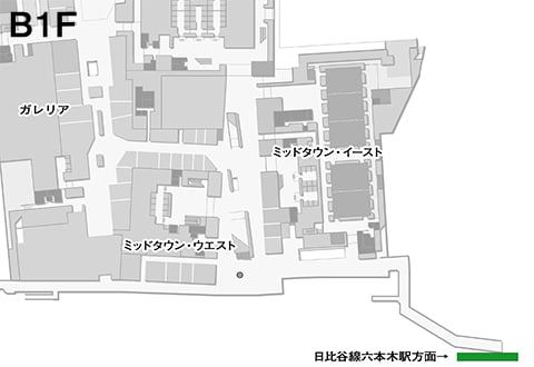 地下鉄地下通路ビジョン MAP