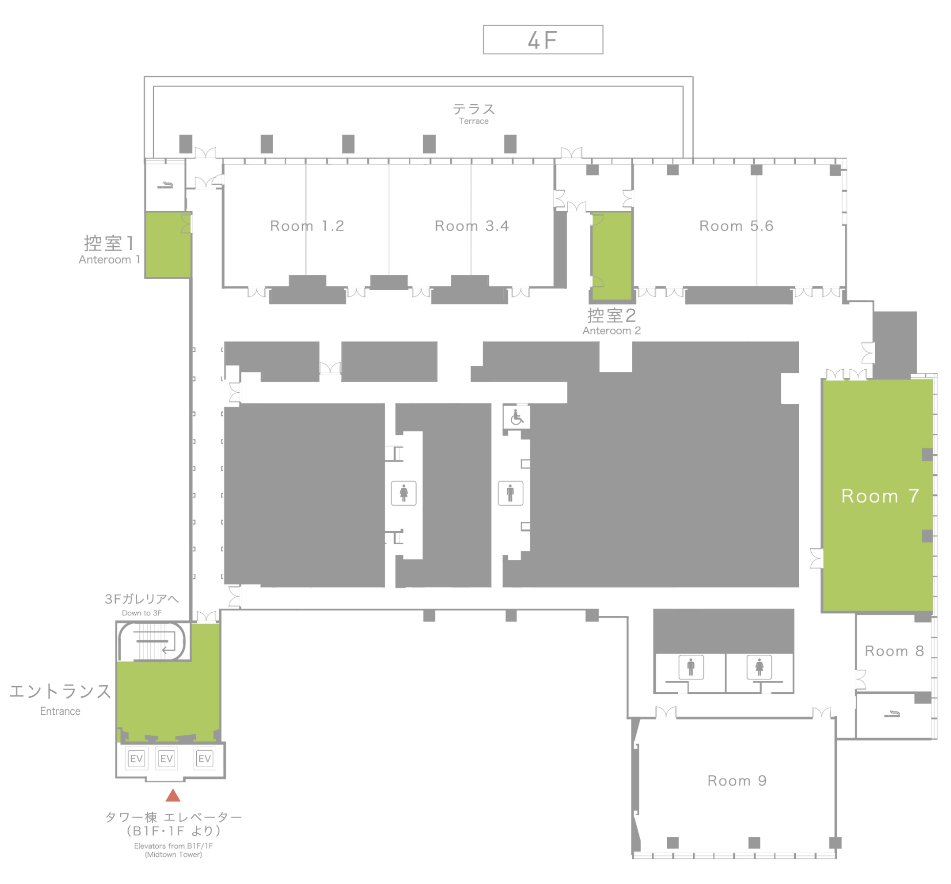 カンファレンスRoom7会場図面