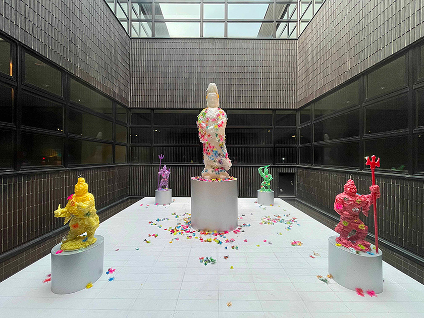  「MELTY BUDDHA」展示風景