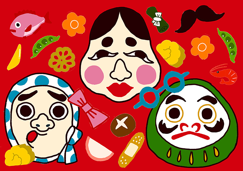 【アートコンペ受賞者】田中優菜さんが「東京ミッドタウンのお正月2026」とコラボレーション