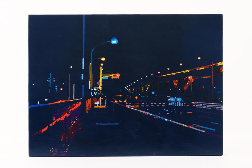 「或る夜」h530mm x w727mm 2023年