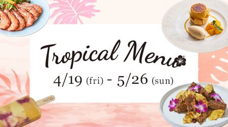 Tropical Menu