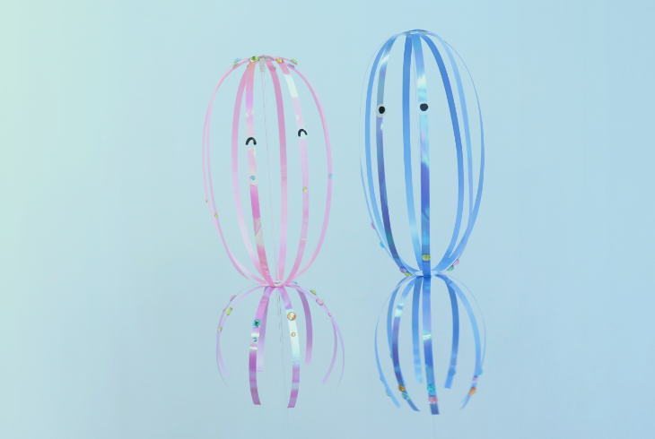 キラキラ!まわるクラゲくんをつくろう!