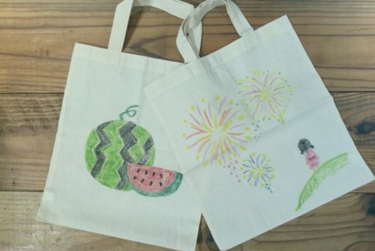 夏の思い出を描いて、オリジナルマイバッグをつくろう!