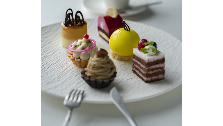 二口サイズのかわいい「姫ケーキ」
