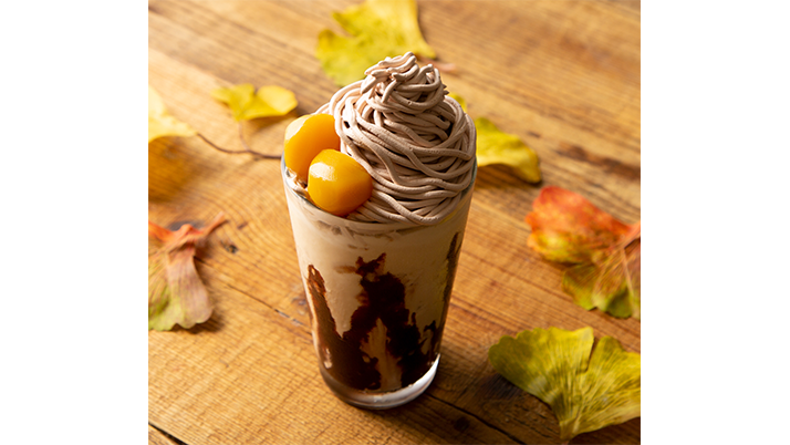 期間限定 ほうじ茶モンブランシェイク