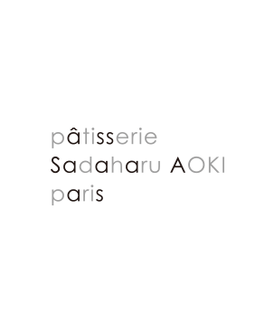 pâtisserie Sadaharu AOKI paris