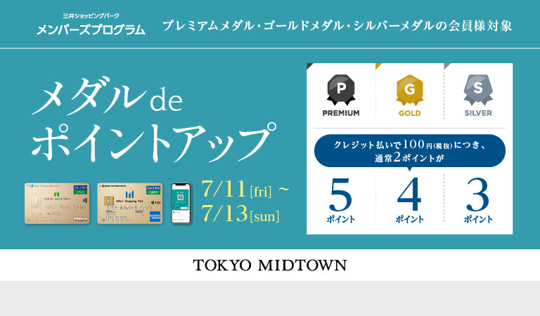 メダルdeポイントアップキャンペーン